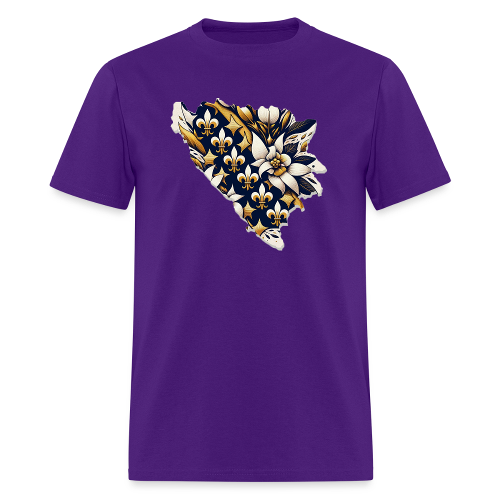 Ljiljani u Bosni | Majica Kratki Rukav - purple