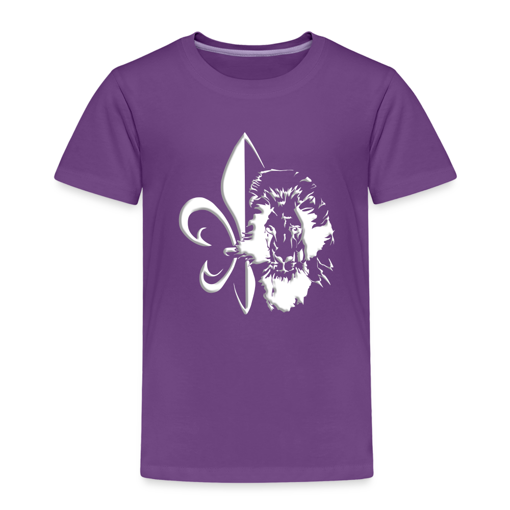 Ljiljan lav | Djecija majica - purple