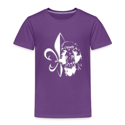 Ljiljan lav | Djecija majica - purple