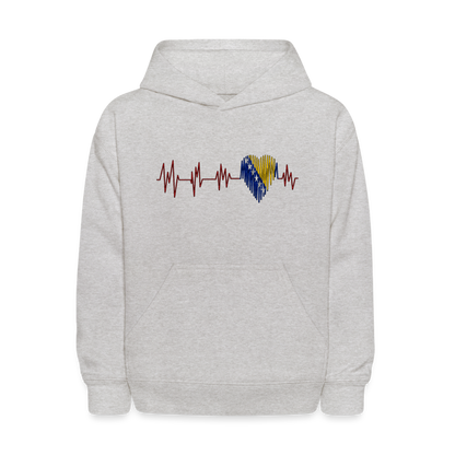 Puls Bosanski | Djeciji duks - heather gray