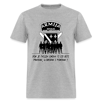 Armija BiH | Majica kratki rukav - heather gray