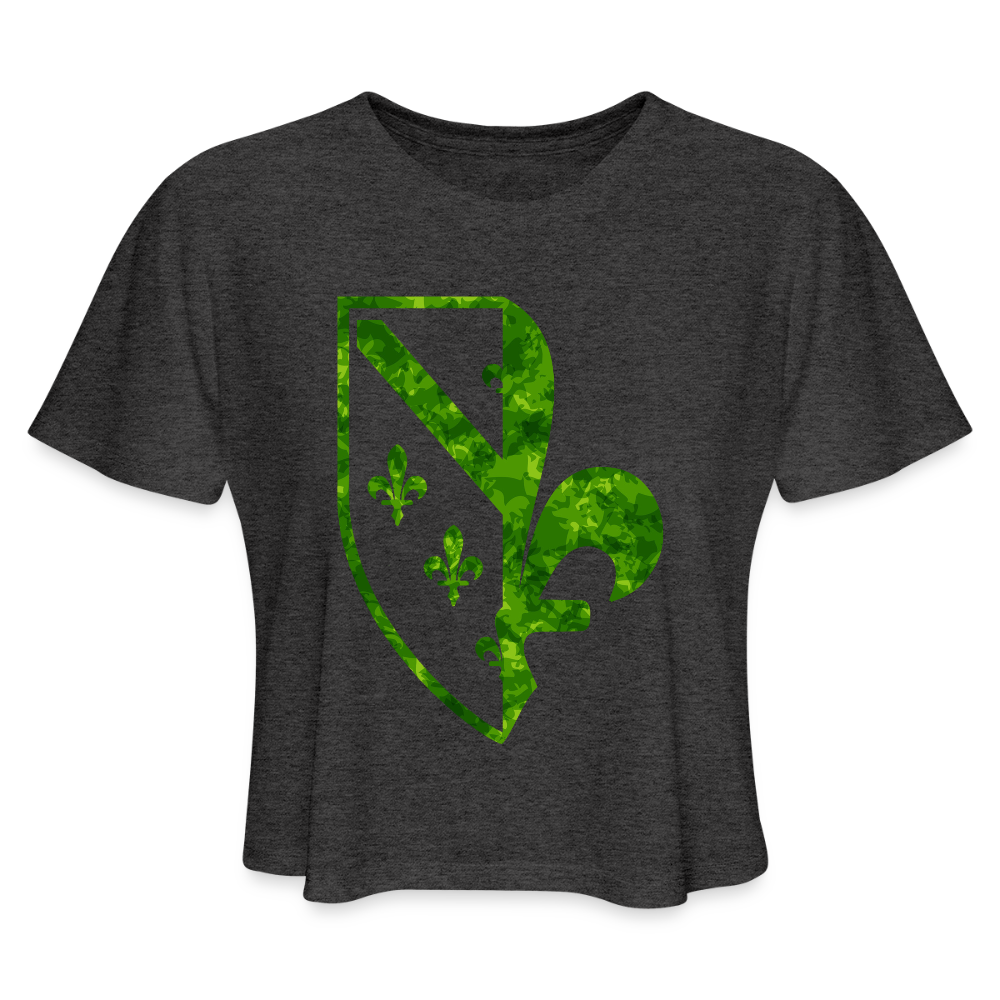 Ljiljani | Kratka zenska majica - deep heather