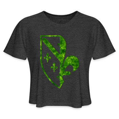 Ljiljani | Kratka zenska majica - deep heather