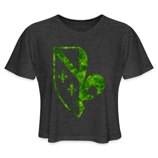 Ljiljani | Kratka zenska majica - deep heather