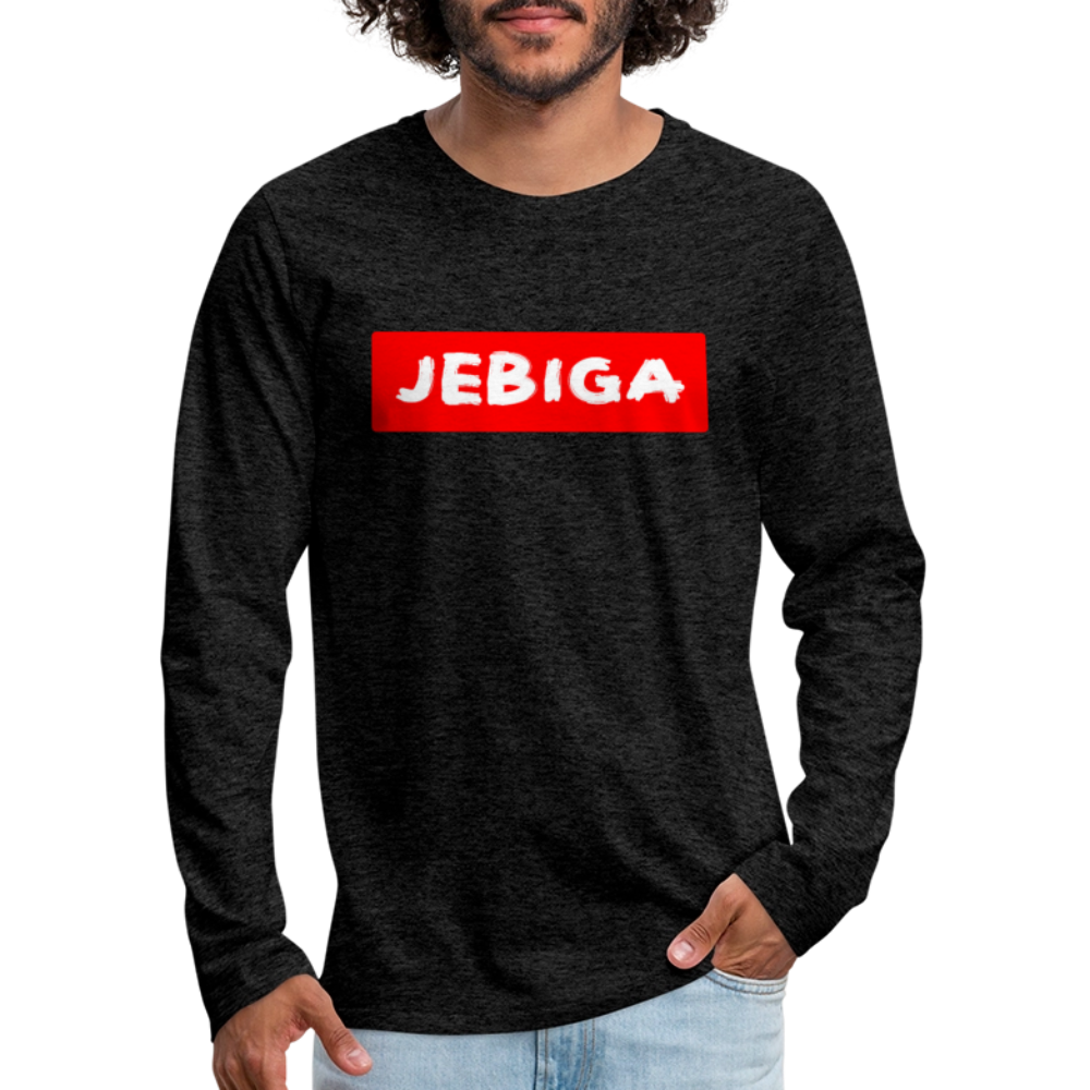 Jebiga | Majica dugi rukav - charcoal grey