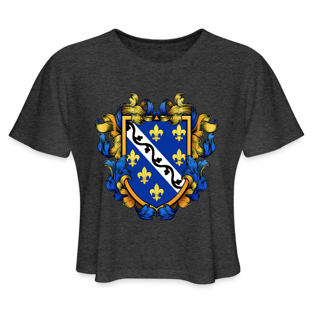 Kraljevina Bosna | Kratka zenska majica - deep heather