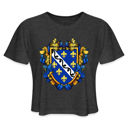 Kraljevina Bosna | Kratka zenska majica - deep heather