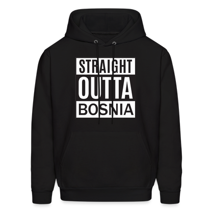 Straight Outta Bosnia | Premium Duks - black
