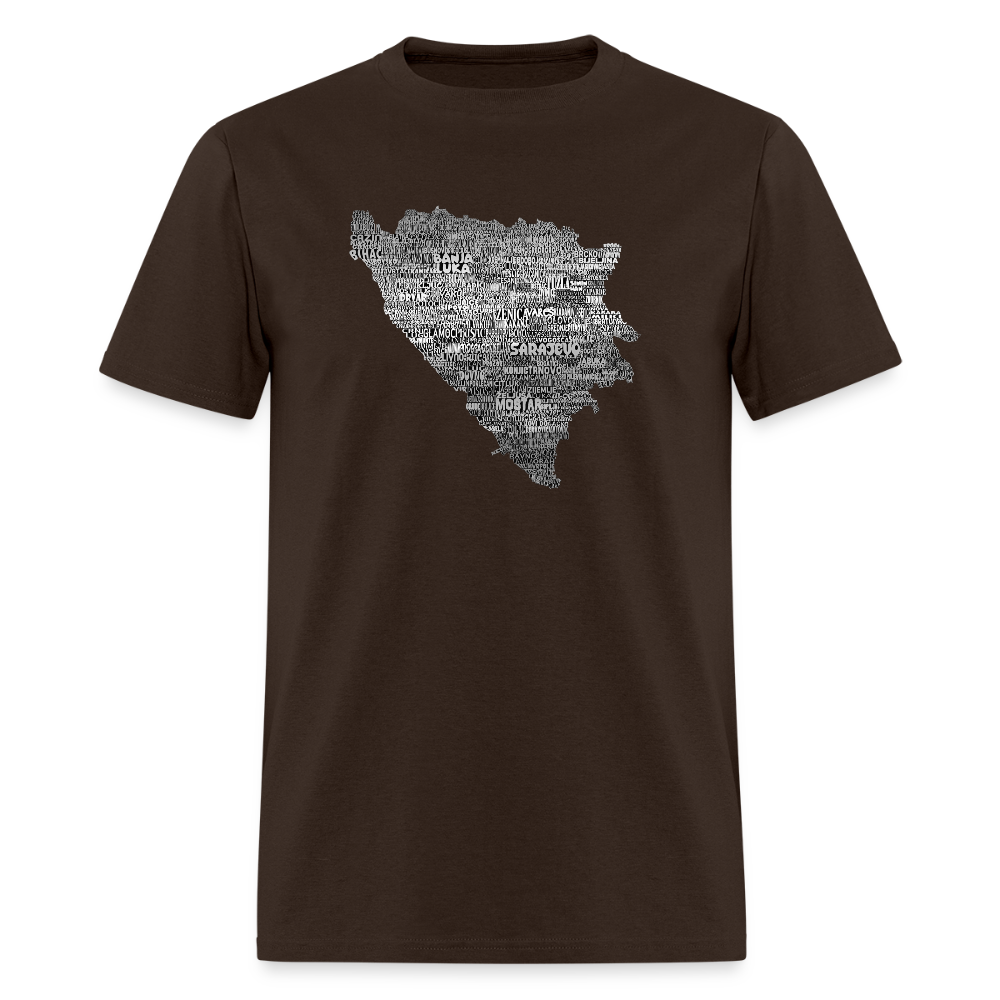 Gradovi BiH | Majica Kratki Rukav - brown