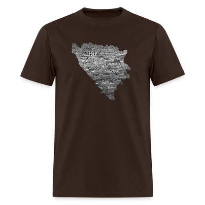 Gradovi BiH | Majica Kratki Rukav - brown