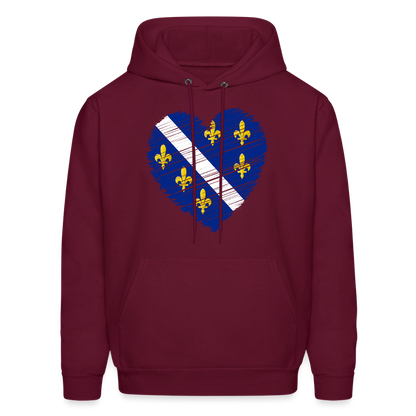 Srce Bosne | Premium Duks - burgundy