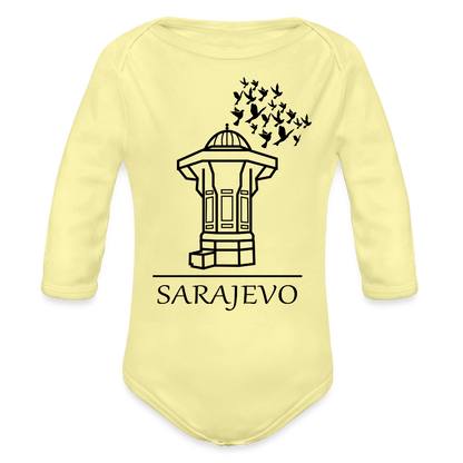Sarajevo | Bodi dugi rukav - washed yellow