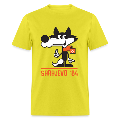 Sarajevo Vućko | Majica kratki rukav - yellow
