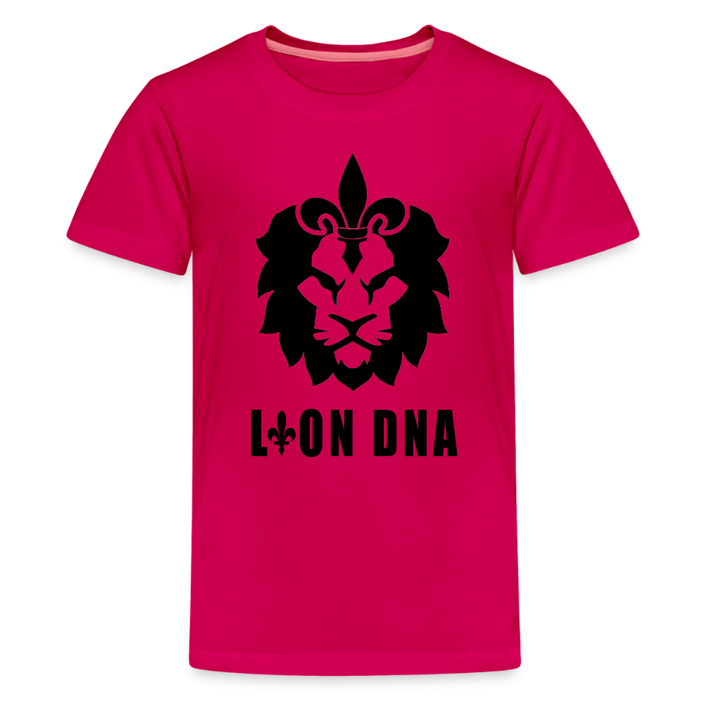 Lion Bosnian DNA | Djecija Majica - dark pink