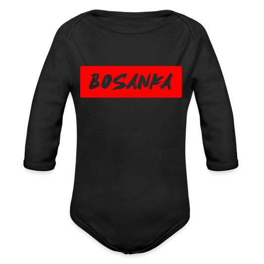 Bosanka | Bodi dugi rukav - black