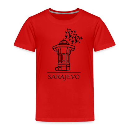Sarajevo | Djecija majica - red