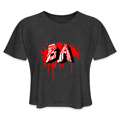 BA | Kratka zenska majica - deep heather