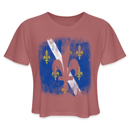 Ljiljan | Kratka zenska majica - mauve