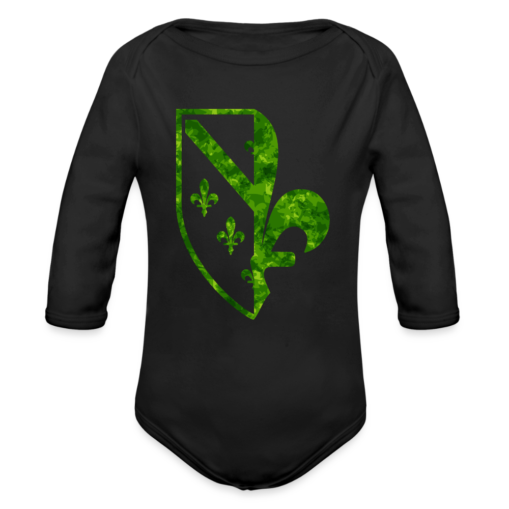 Ljiljani | Bodi dugi rukav - black