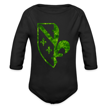 Ljiljani | Bodi dugi rukav - black