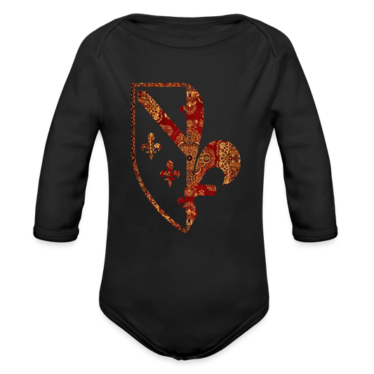 Ljiljani | Bodi dugi rukav - black