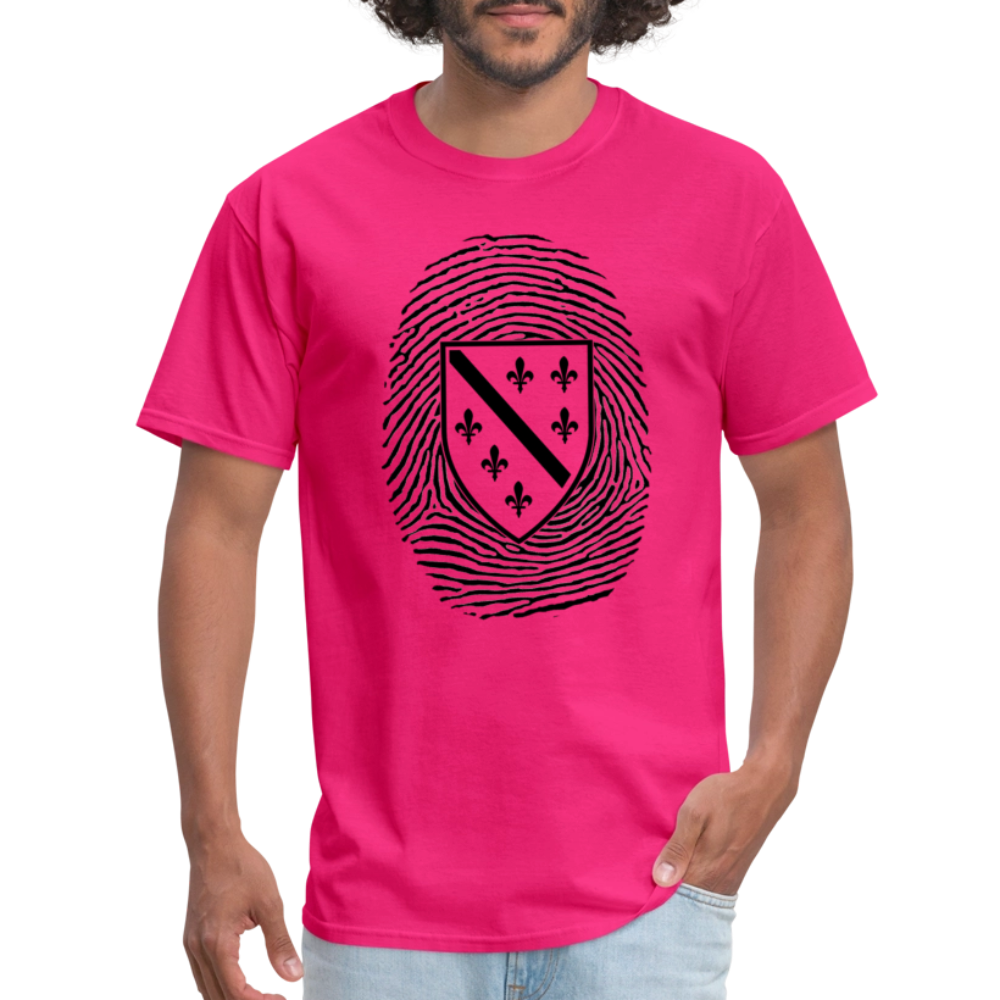 Otisak Bosanski | Majica kratki rukav - fuchsia