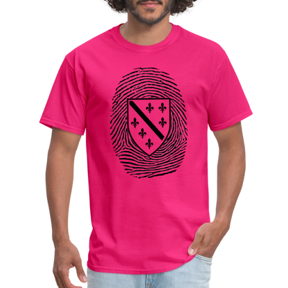 Otisak Bosanski | Majica kratki rukav - fuchsia