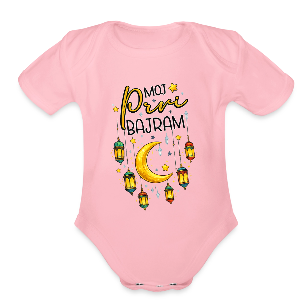 Moja Prvi Bajram | Bodi - light pink