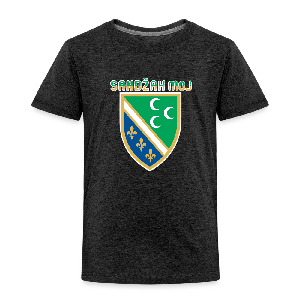 Sandžak moj | Djecija majica - charcoal grey