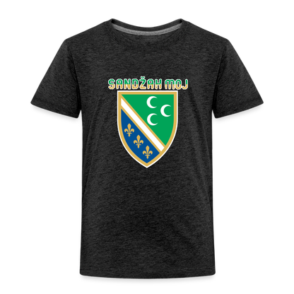Sandžak moj | Djecija majica - charcoal grey