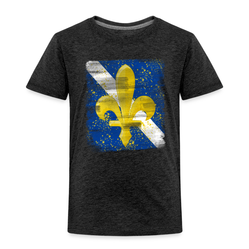 Ljiljan | Djecija majica - charcoal grey