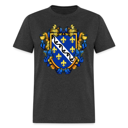 Kraljevina Bosna | Majica kratki rukav - heather black