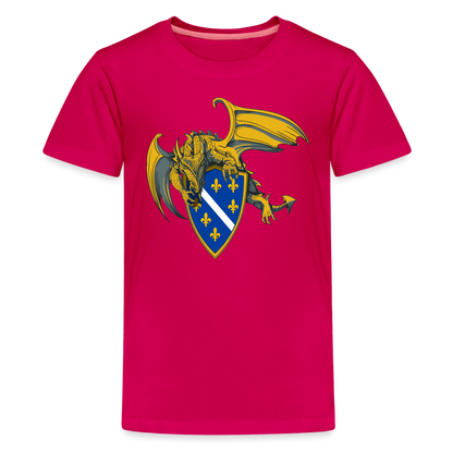 Zmaj Bosne | Djecija majica - dark pink