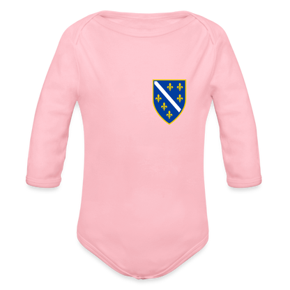 RBiH | Bodi dugi rukav - light pink