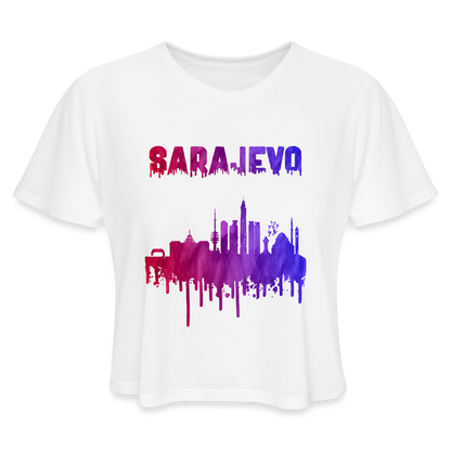 sarajevo | kratka zenska majica – proizvod sa motivima grada sarajeva