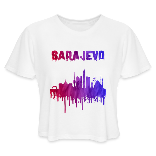 sarajevo | kratka zenska majica – proizvod sa motivima grada sarajeva