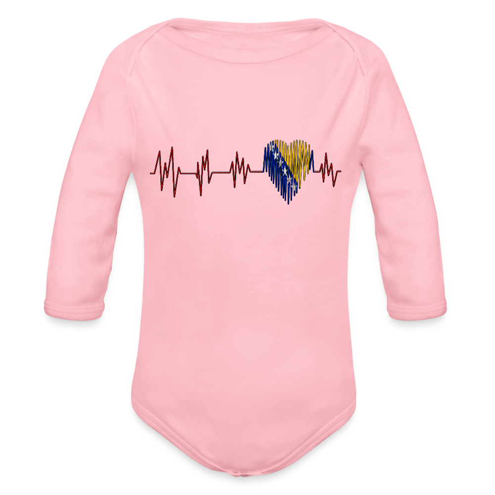 Krv Bosanksa | Bodi dugi rukav - light pink