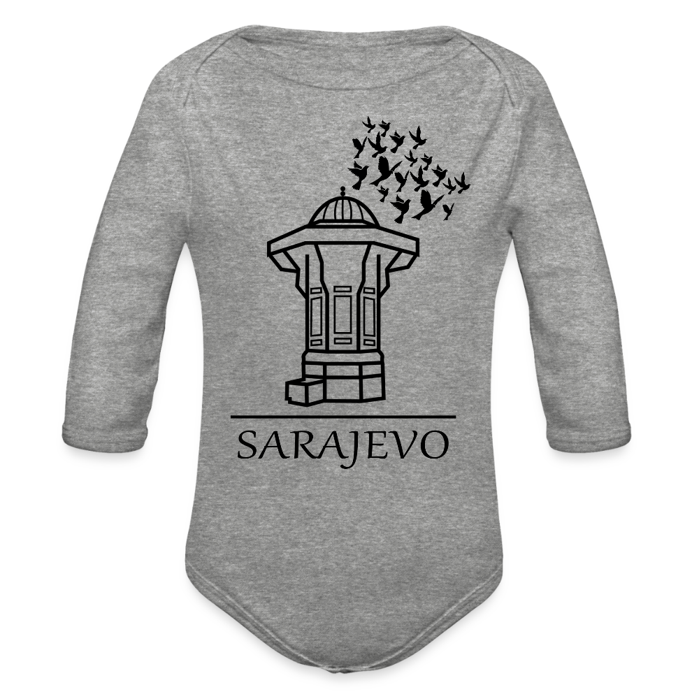 Sarajevo | Bodi dugi rukav - heather grey