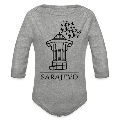 Sarajevo | Bodi dugi rukav - heather grey