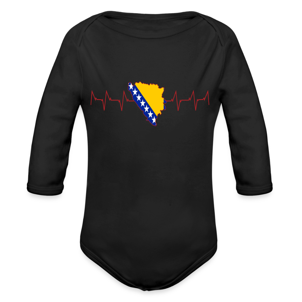 Bosnia | Bodi dugi rukav - black