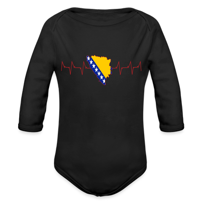 Bosnia | Bodi dugi rukav - black