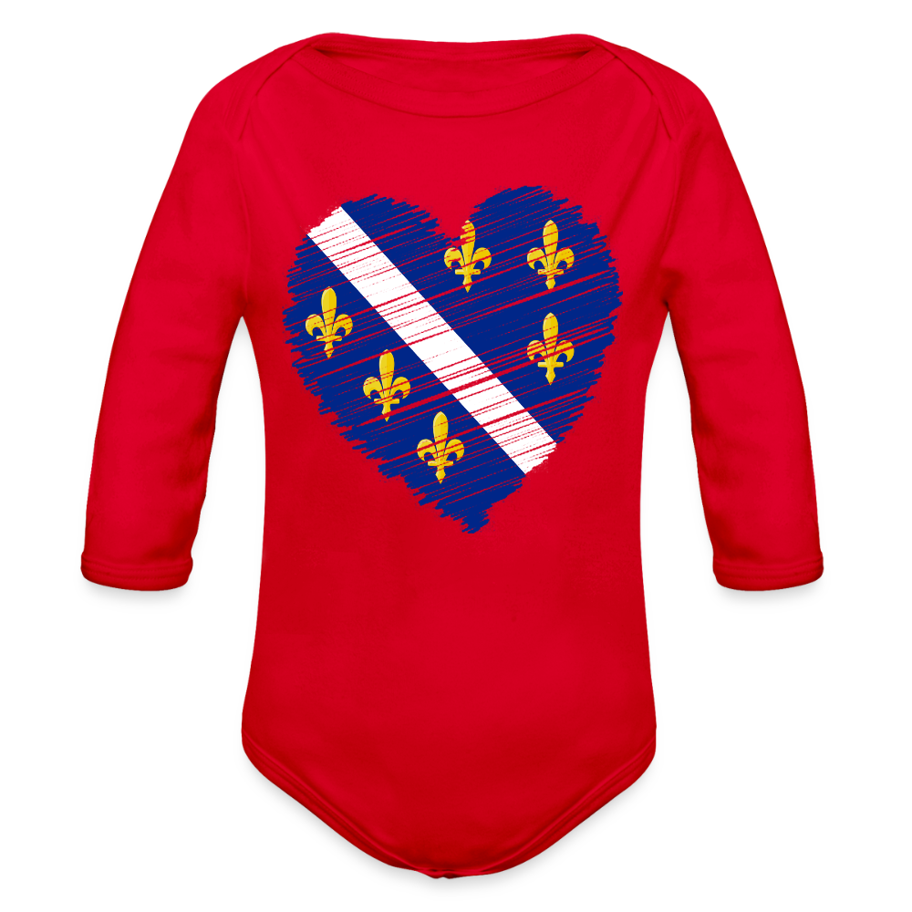 Srce ljiljana | Bodi dugi rukav - red