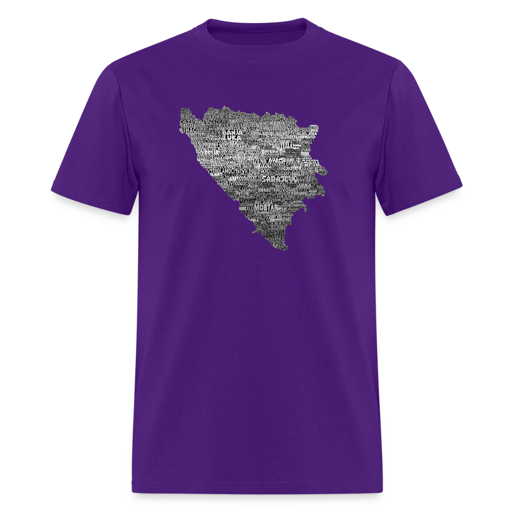 Gradovi BiH | Majica Kratki Rukav - purple