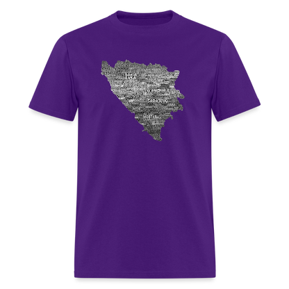Gradovi BiH | Majica Kratki Rukav - purple