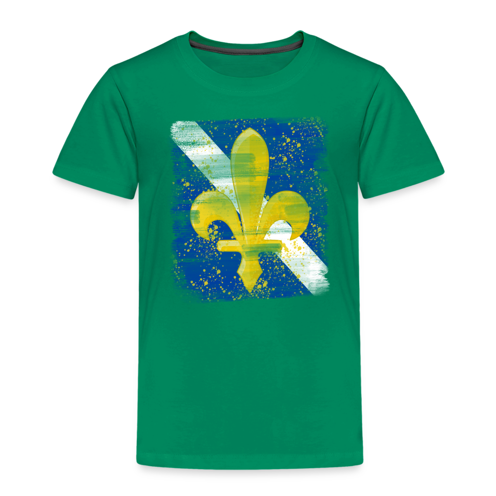 Ljiljan | Djecija majica - kelly green