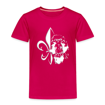 Ljiljan lav | Djecija majica - dark pink