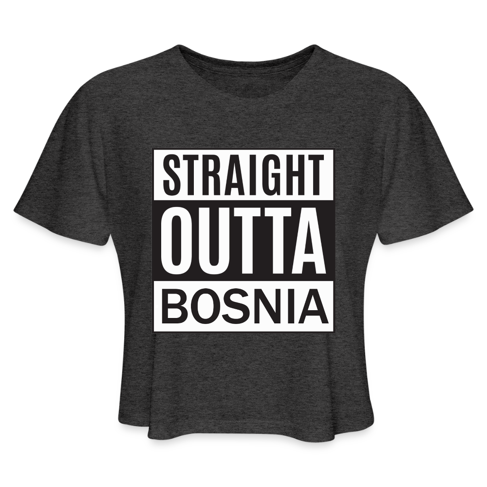 straight outta bosnia | kratka zenska majica – proizvod iz moja bosna shop