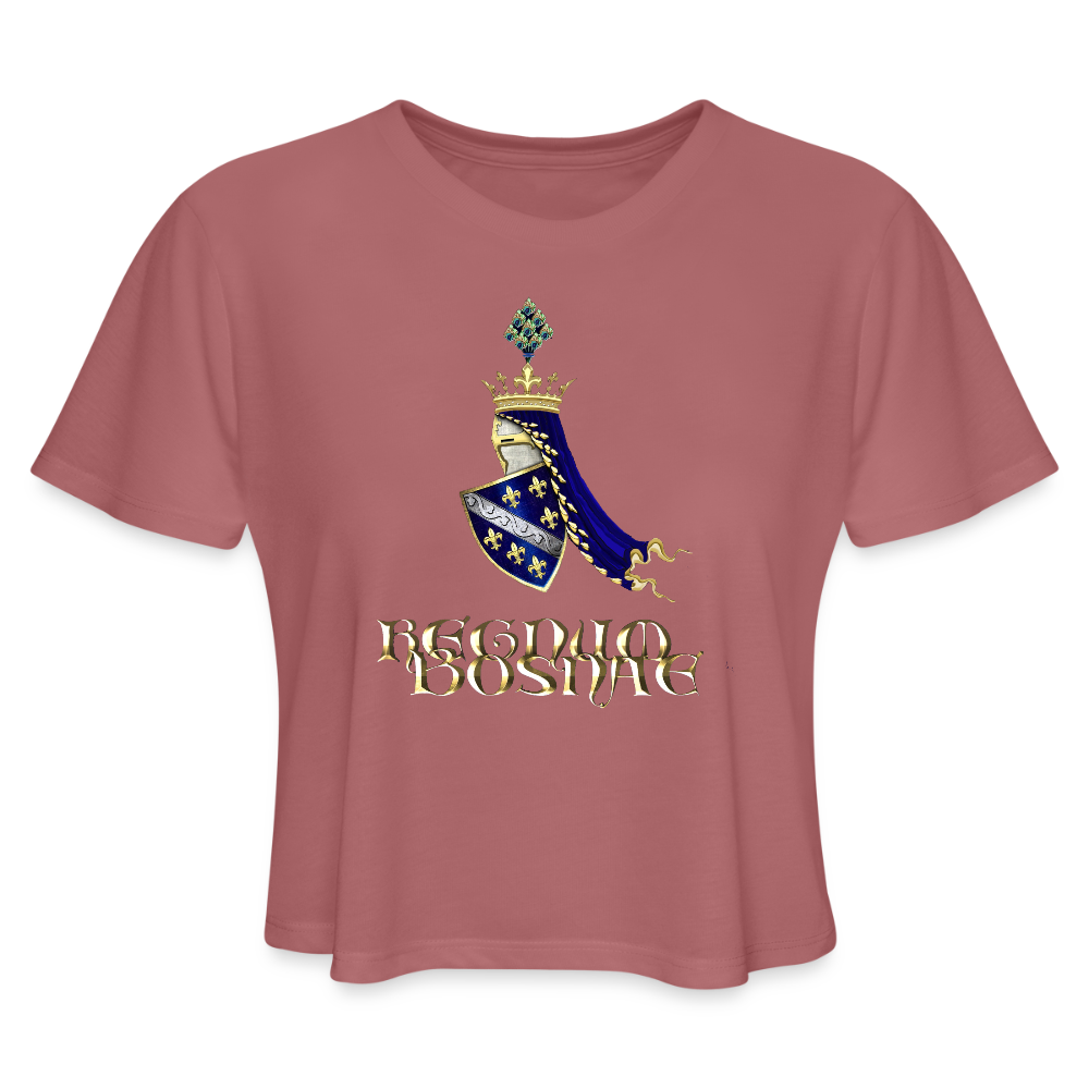 Bosnae. | Kratka zenska majica - mauve