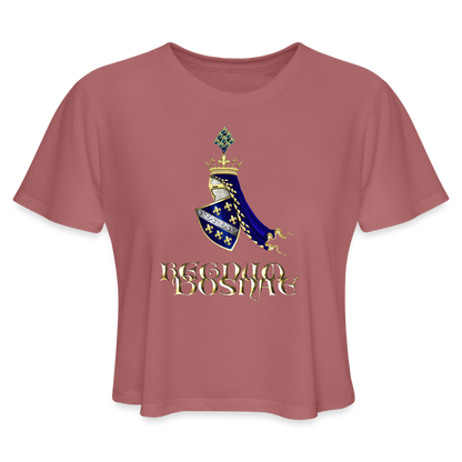 Bosnae. | Kratka zenska majica - mauve