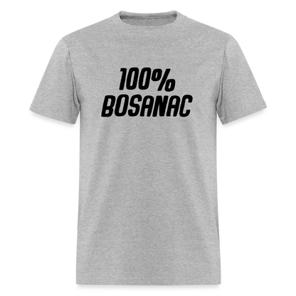 100% Bosanac | Majica kratki rukav - heather gray